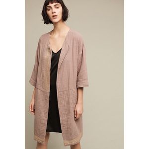 Anthropologie Saturday Sunday Metallic POP Robe
